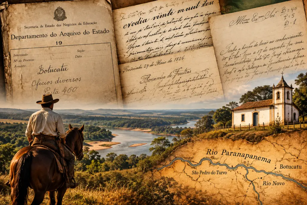 José Theodoro de Souza e o sertão do Paranapanema