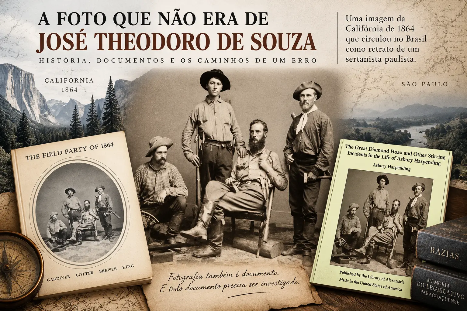 Foto fake de José Theodoro de Souza